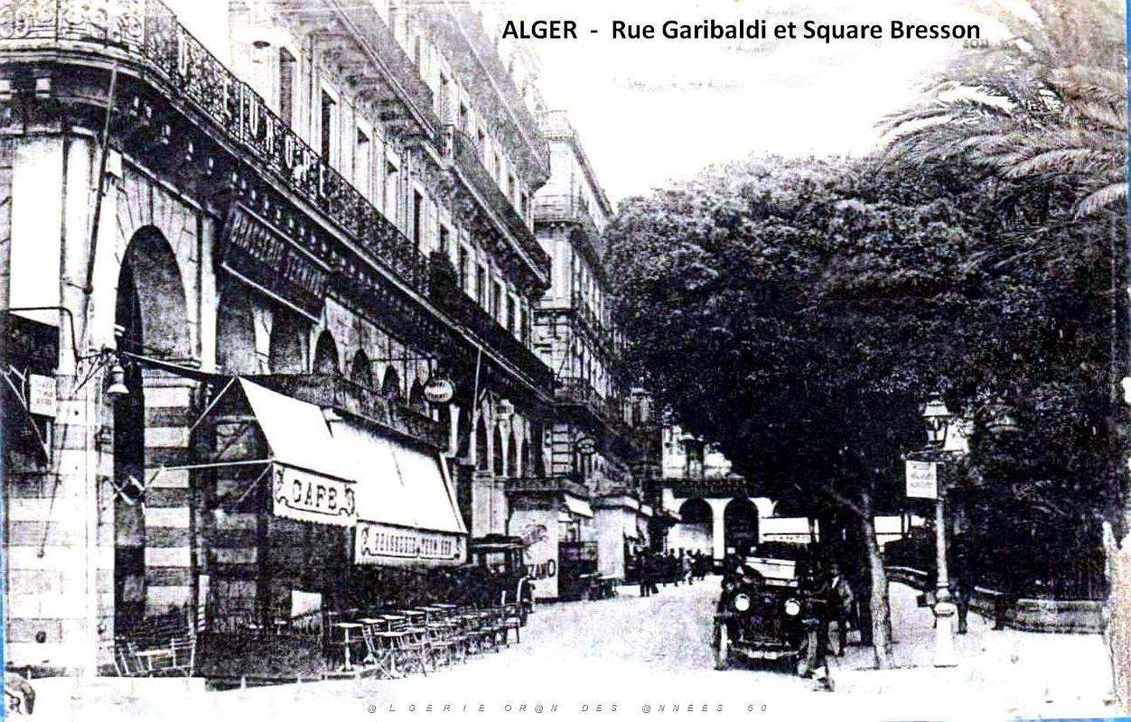 Alger - Rue Garibaldi et Square Bresson.jpg